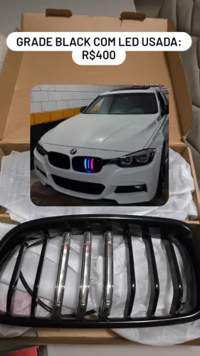 Grade Frontal BMW com LED M Performance - série 3