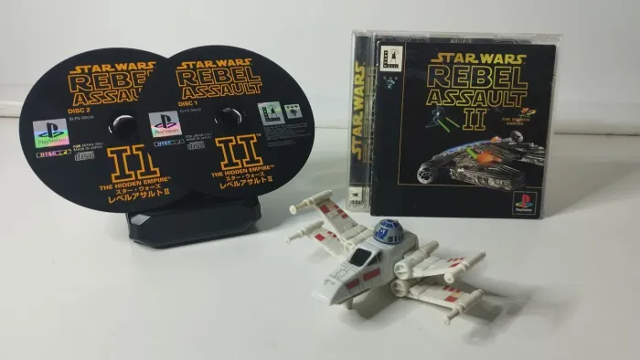 Jogo PS1 Original Japonês Star Wars Rebel Assault 2 R$:250 Reais 