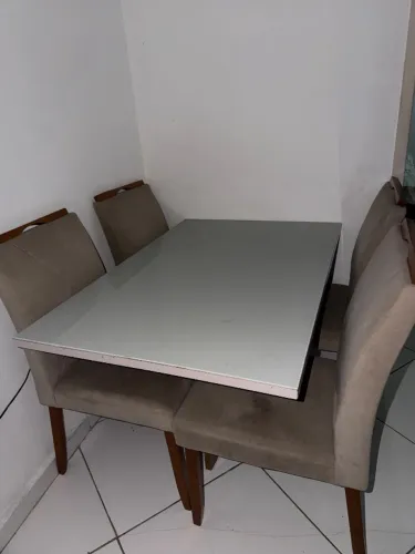 mesa de jantar retangular