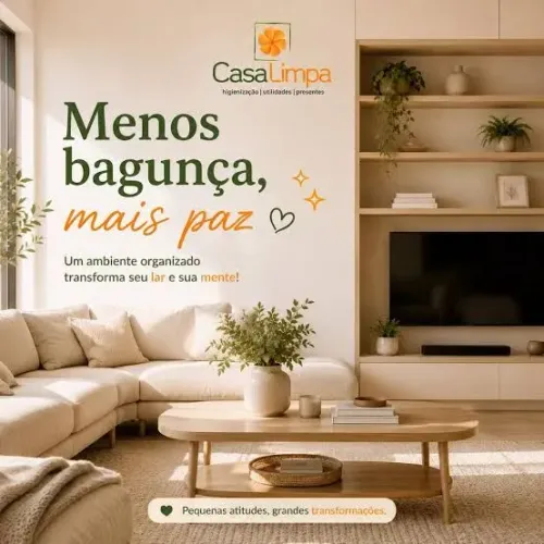 Serviços de Faxina e Organização Residencial