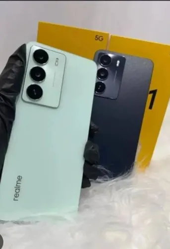 Celular Realme C71, Nota fiscal e caixa.