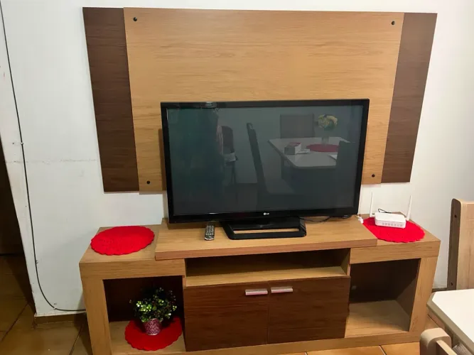 Rack com painel 