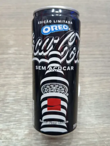 Lata Coca Cola Oreo Lacrada Para Coleção