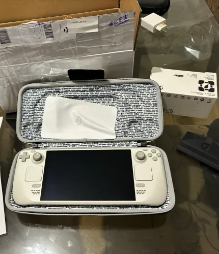 Steam Deck edição branca oled 1tb