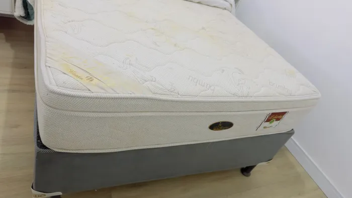 Cama Box Casal 1,38 X 1,88 ( colchão Ortobom Liberty)