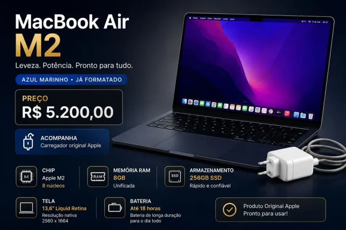 ? MacBook Air M2 13,6" ? 8GB RAM / 256GB SSD