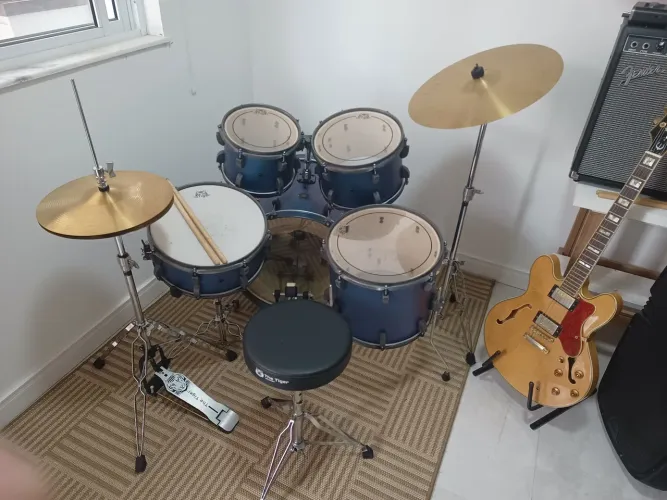 Bateria Acústica Odery novinha