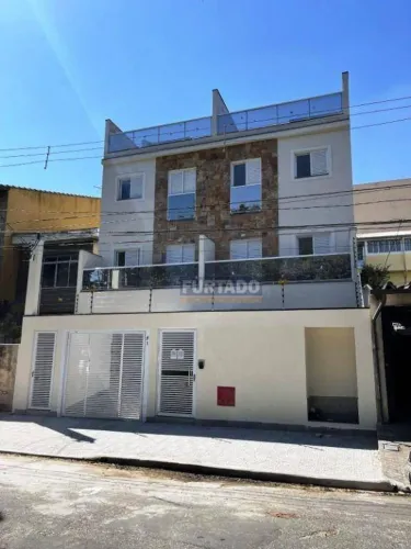 Apartamento Cobertura com 2 dormitórios para alugar, 88 m² - Vila Pires - Santo André/SP