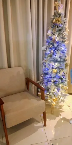 Árvore de Natal seminova