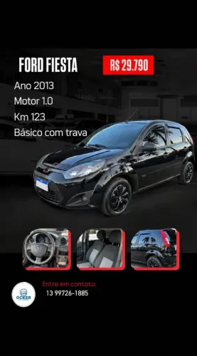 Ford Fiesta 1.0 8V Flex/class 1.0 8V Flex 5P 2013
