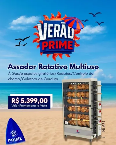 Assador de Frango disponível a pronta entrega!