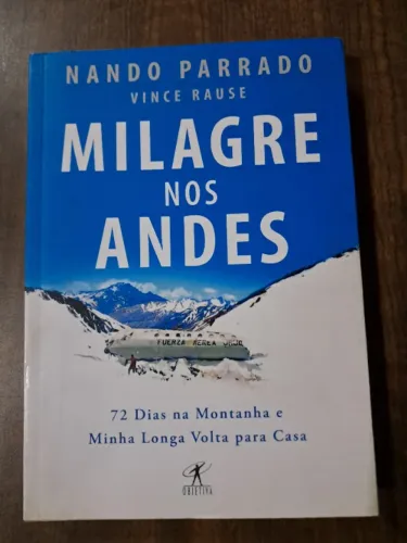 Livro "Milagre nos Andes" 
