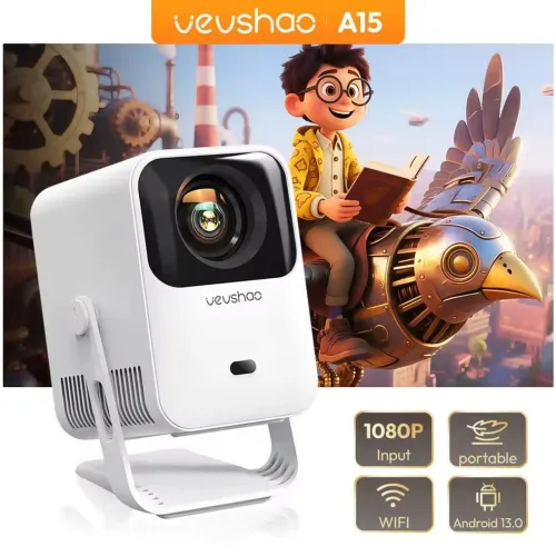 Projetor VevShao A15 Ótica Selada [NOVO]