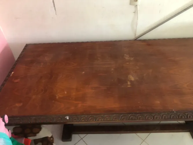 Mesa de madeira grande
