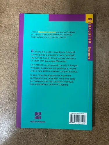 livro O Conde de Monte Cristo autor Alexandre Dumas, em perfeitas condições