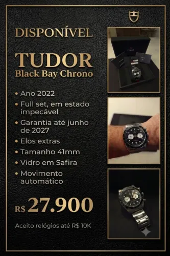 BAIXOU!! Tudor Black Bay Chrono