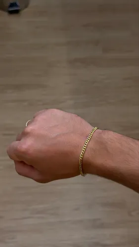 Pulseira de ouro 18k