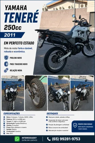 Teneré 250cc 2011