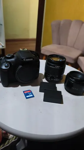 Canon T6 + lentes - excelente estado