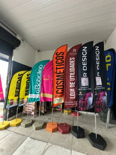 PROMO BANDEIRA DE RUA, WINDBANNER, BANDEIROLA, WIND BANNER, FLAGBANNER