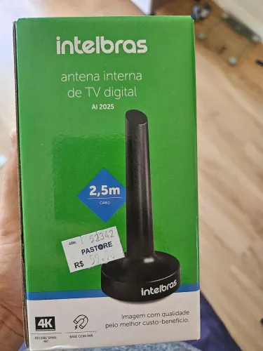 Antena digital 2,5m Intel