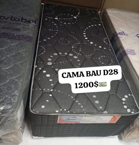 Base baú com colchão NOVO 