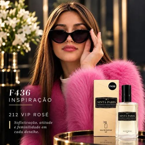 Perfume Feminino F436 65ml Eau De Toilette Sinta Paris