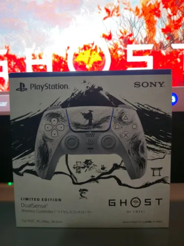 Dualsense ghost of yotey versão japonesa (leia a descrição)