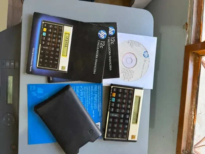 calculadora financeira HP com manual