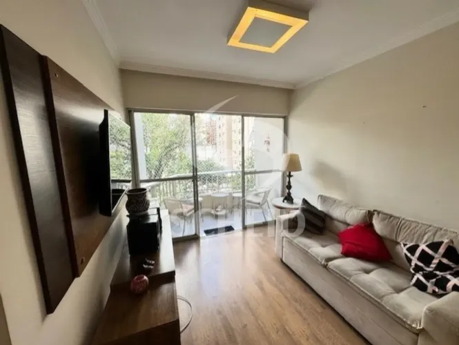 Apartamento locação de 65,00m² útil, com 2 quartos e 1 vaga, no Brooklin.