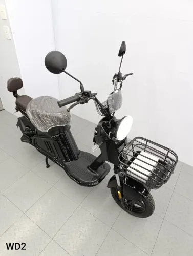 Scooter Elétrica WD-2 1000W 60V 20Ah | Autonomia 40km | Alarme | Cesta | Até 140kg