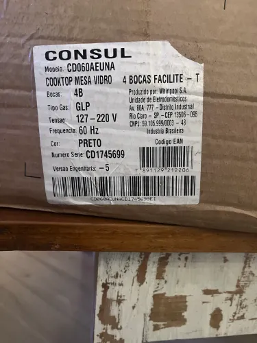 Cooktop Cônsul