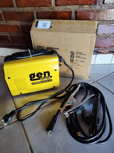 Máquina Inversora Solda Top Arc 200a Gen Cor Amarelo Frequência 50/60Hz