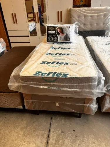 Mais Conforto para Suas Noites: Box Solteiro Premium em Suede com Oferta Exclusiva