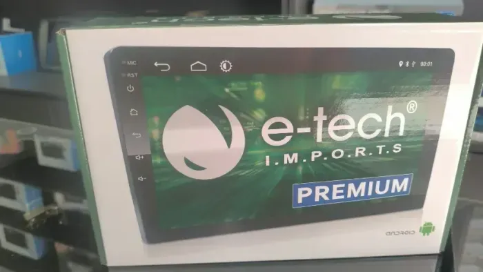 Multimídia 9 Android + carplay e Android auto sem fio;;