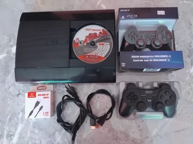 ps3 completo revisado e garantia no console