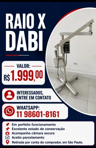 LINDO APATELHO DE RX ODONTOLOGICO