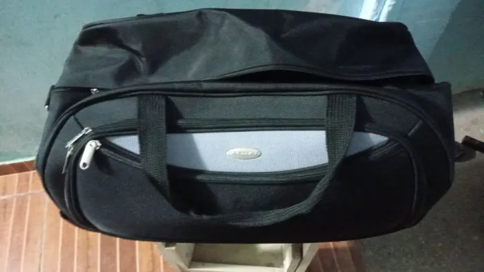 Bolsa mala cavezzale viaggio com rodinhas