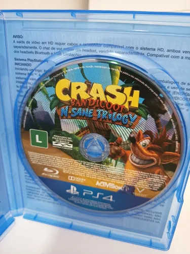 Crash Bandicoot Trilogy PS4 e PS5 Trilogia
