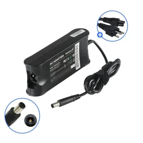 Fonte Carregador para Notebook Dell 19.5V 3.34A 65W