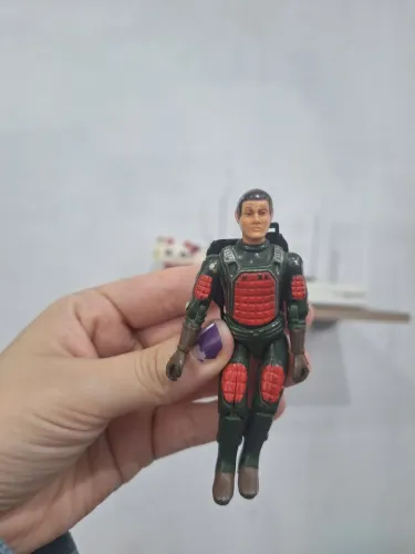 Boneco Raio laser comandos em ação raro anos 80 estrela
