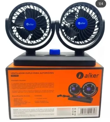 VENTILADOR AUTOMOTIVO DUPLO REF: AVA-412