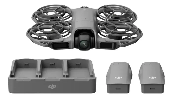Drone DJI Neo 2 Fly More Combo, Impecável, Garantia, Brindes!