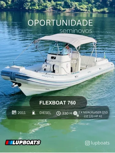 BOTE FLEXBOAT 760 - 2011 (ZEFIR, INFLAVEL)