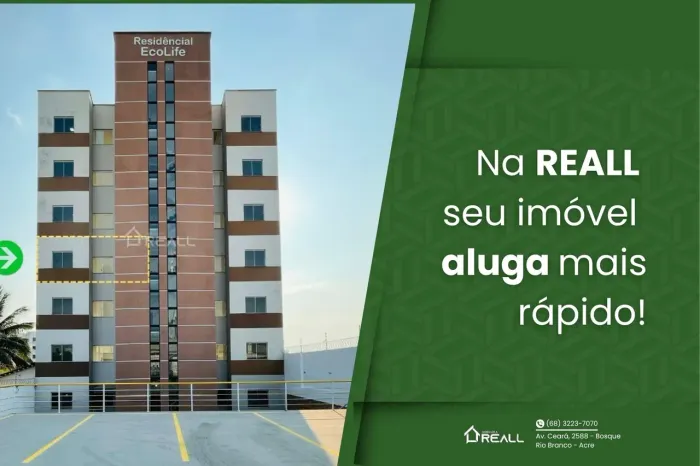 APARTAMENTO PARA LOCAÇÃO, PRÓXIMO A UNINORTE, JARDIM DE ALAH, RIO BRANCO, AC