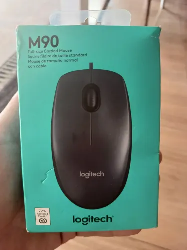 Mouse logitech M90 com fio