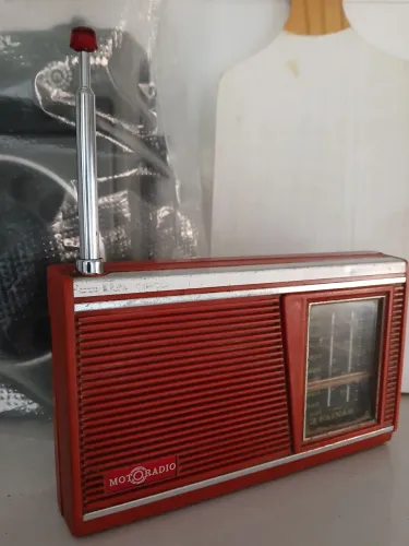 Rádio antigo moto radio