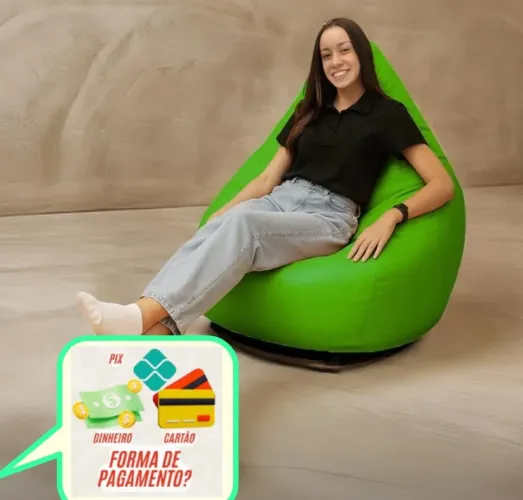 Puff Gota e Cilindro Grande