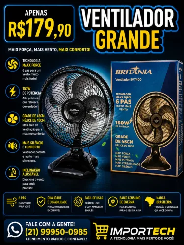 Ventilador grande