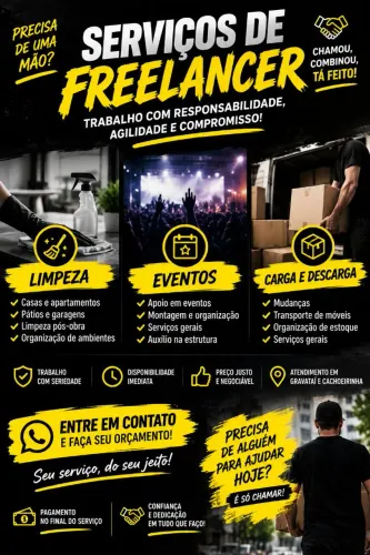 Serviço freelancer 